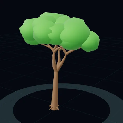 a tree, Cute style